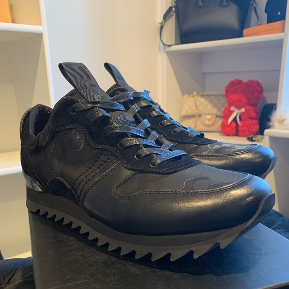 karl lagerfeld camo sneakers
